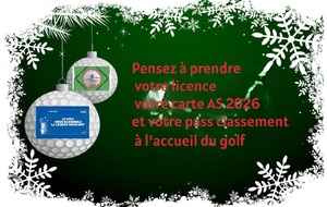 Licence, Carte AS et Pass Classement 2026