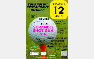 Tournoi du Restaurant du Golf du 12/06