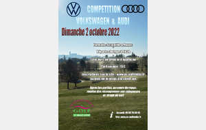 Compétition VOLKSWAGEN &amp; AUDI le 2 Octobre