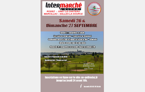 COMPÉTITION INTERMARCHÉ en SCRAMBLE