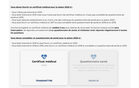 CERTIFICAT MEDICAL